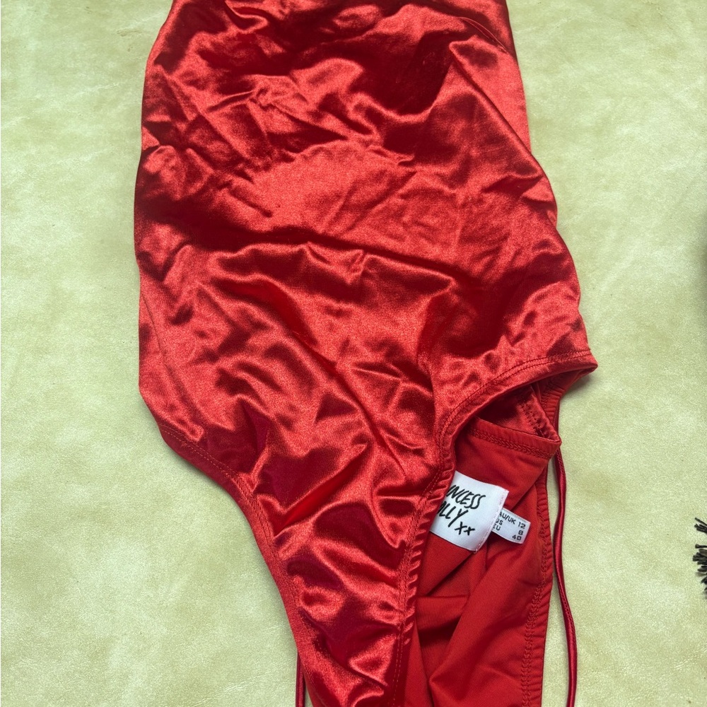 Princess Polly Red Bodysuit
